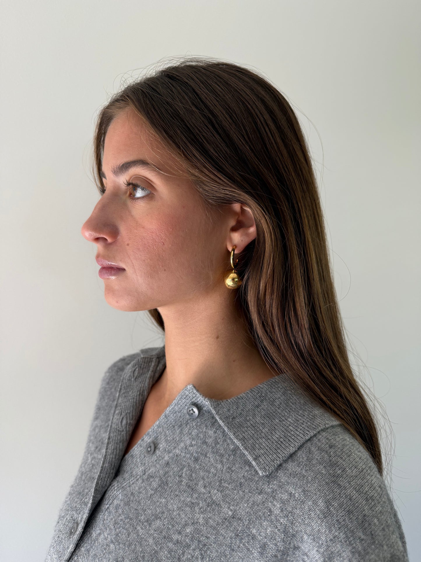 1975 Collection Large Sphere Earrings