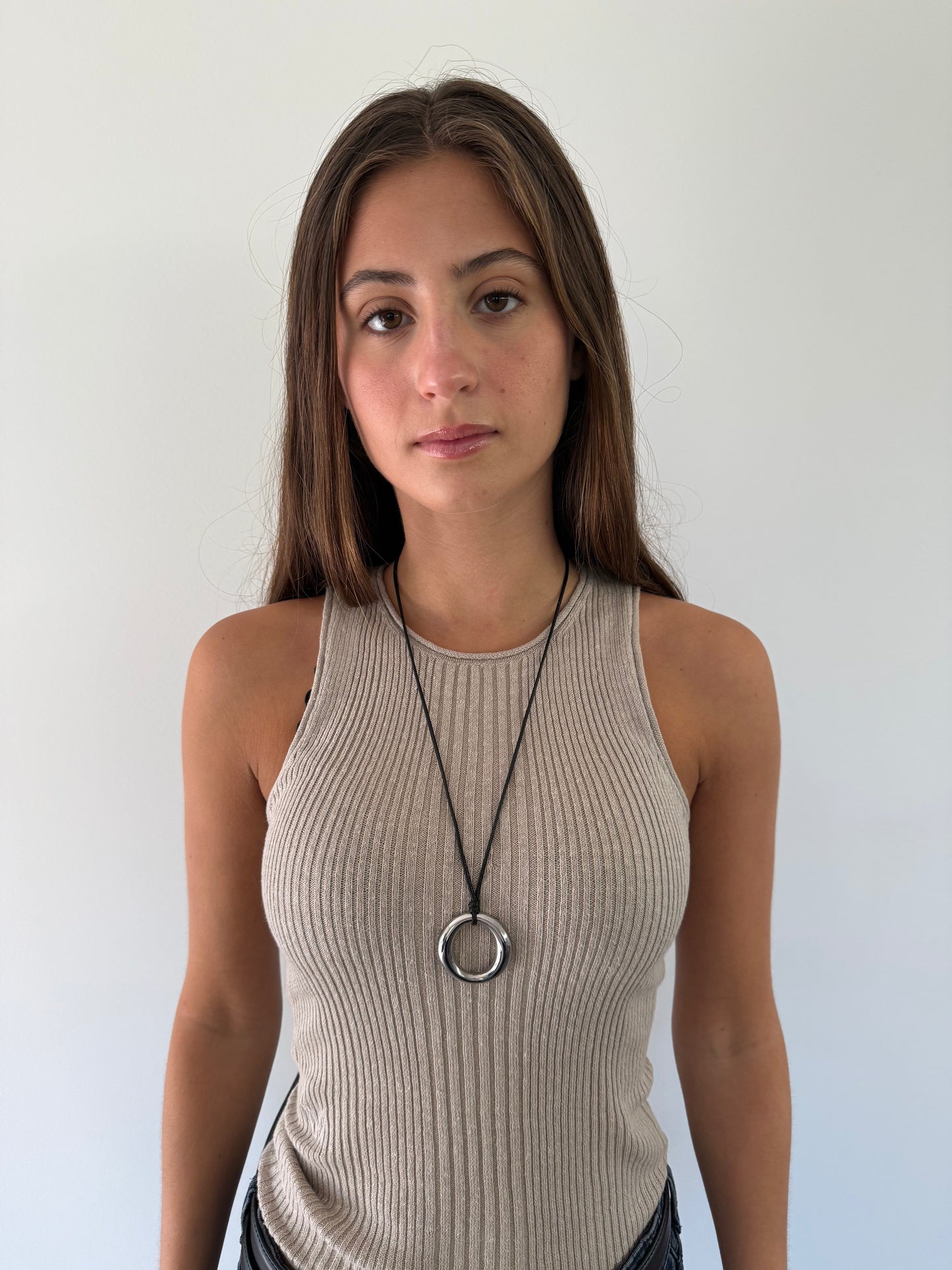 1975 Collection Circle Pendant Necklace