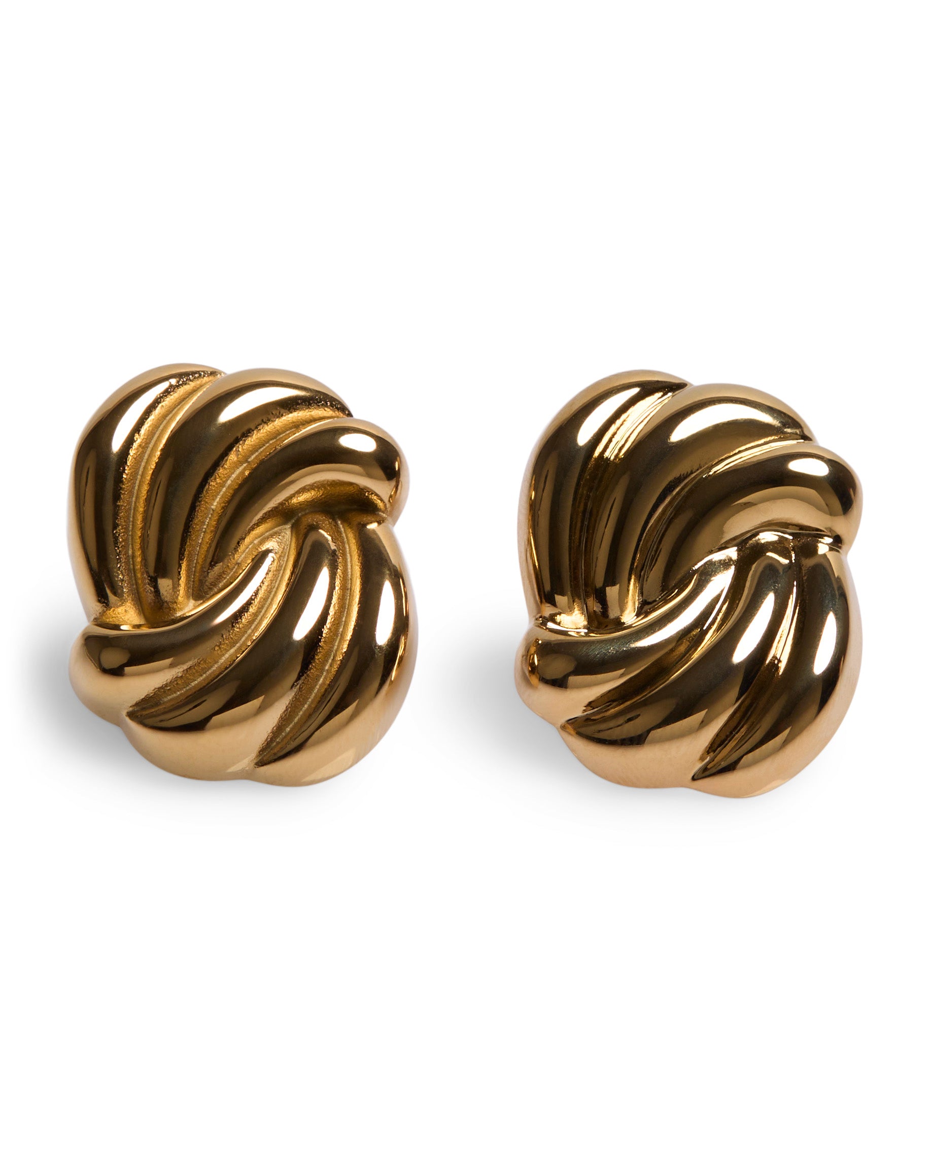 1975 Collection Gold Pastry Earrings