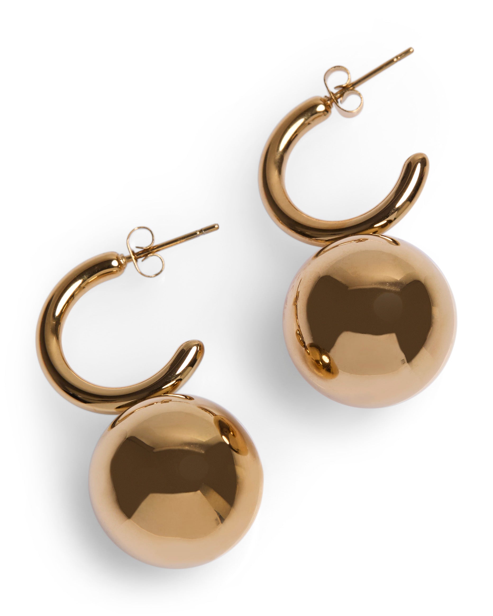 1975 Collection Large Sphere Earrings