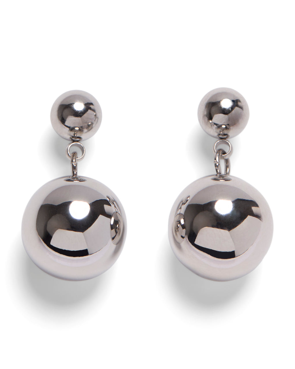 1975 Collection Small Double Sphere Earrings