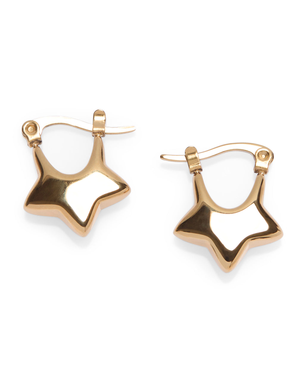 1975 Collection Half Star Earring