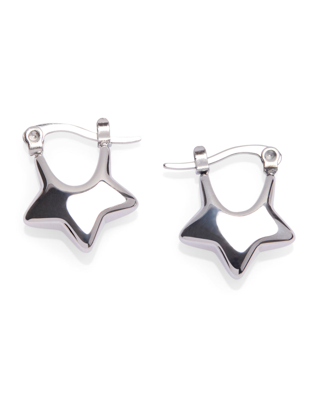 1975 Collection Half Star Earring