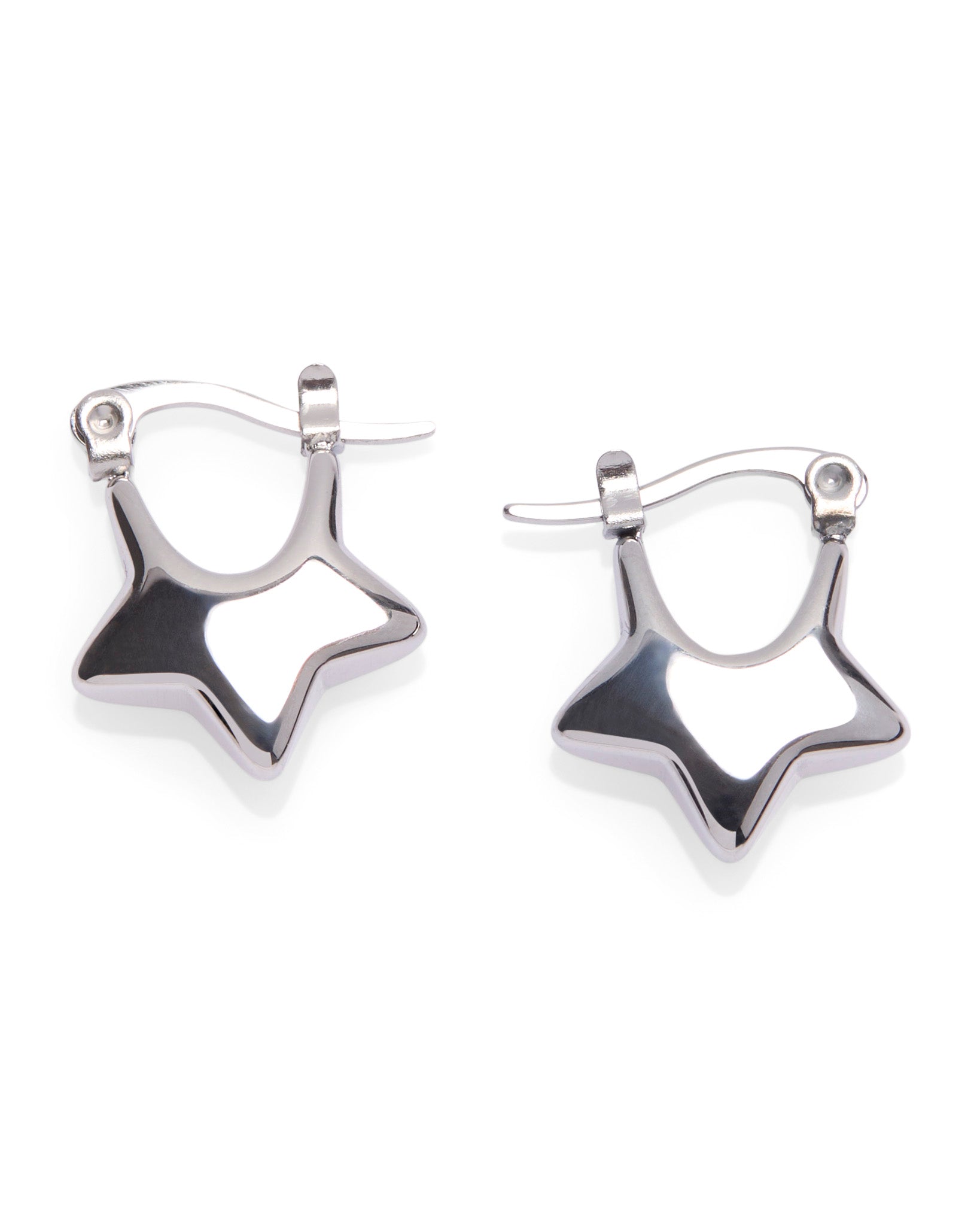1975 Collection Half Star Earring