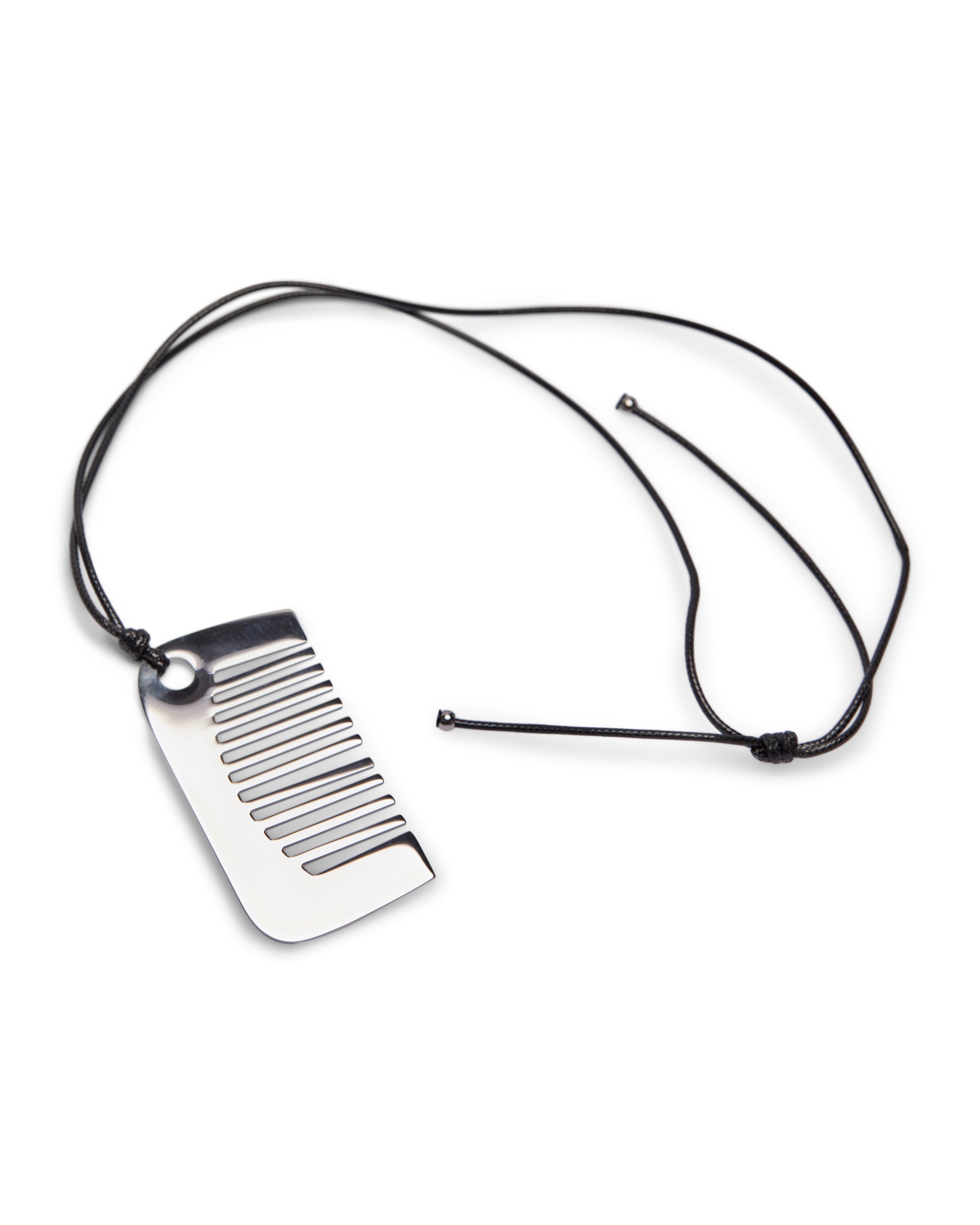 1975 Collection Comb Necklace on Silk Cord