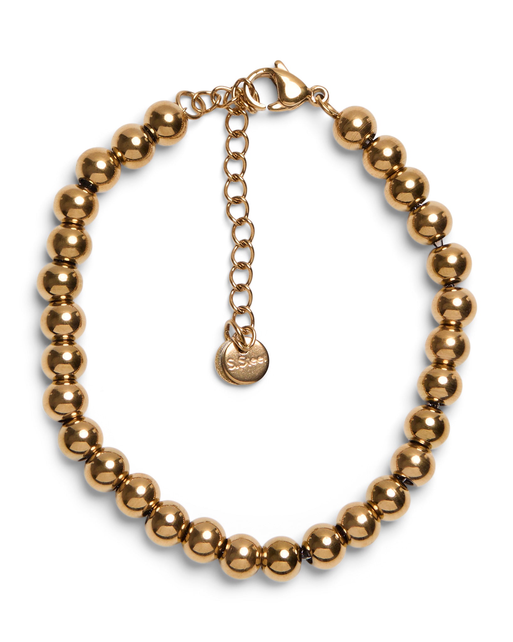 1975 Collection Gold Bead Ball Bracelet
