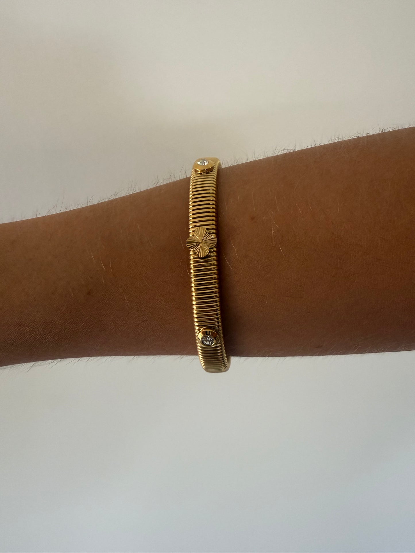 1975 Collection Gold Coil Cuff Bracelet