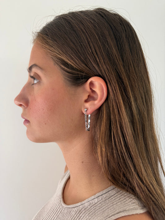 1975 Collection Chain Stud Earrings
