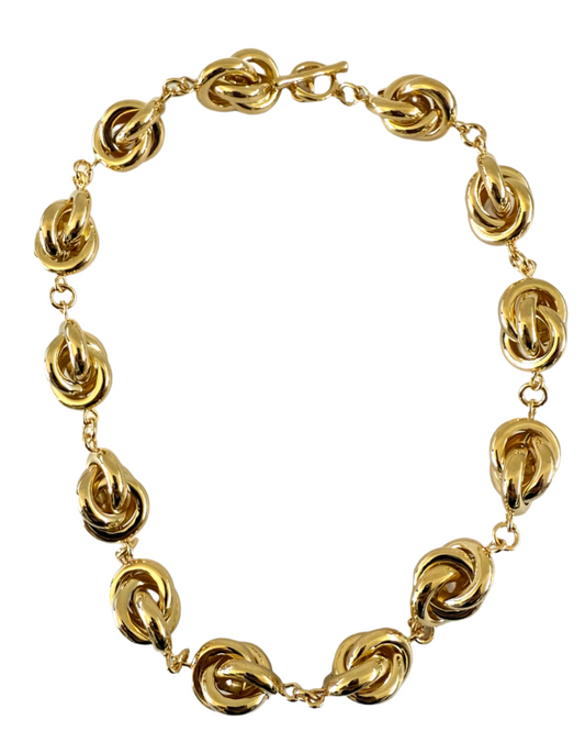 1975 Collection Gold Knot Necklace