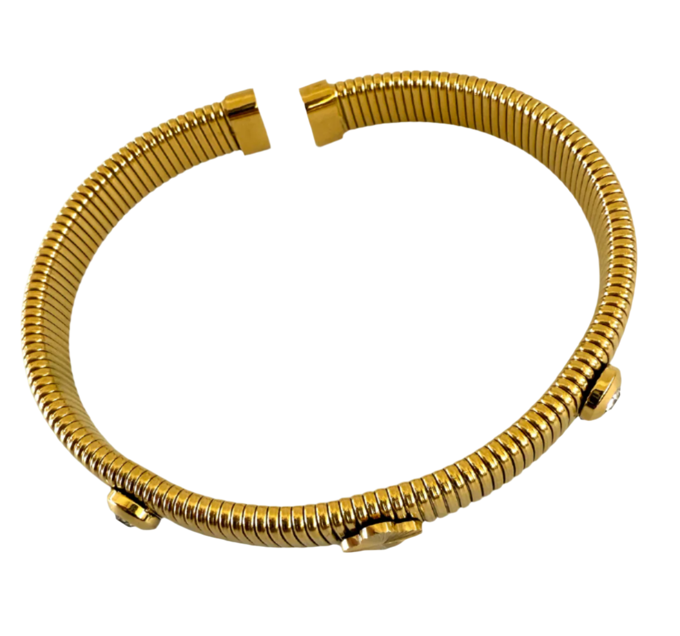 1975 Collection Gold Coil Cuff Bracelet