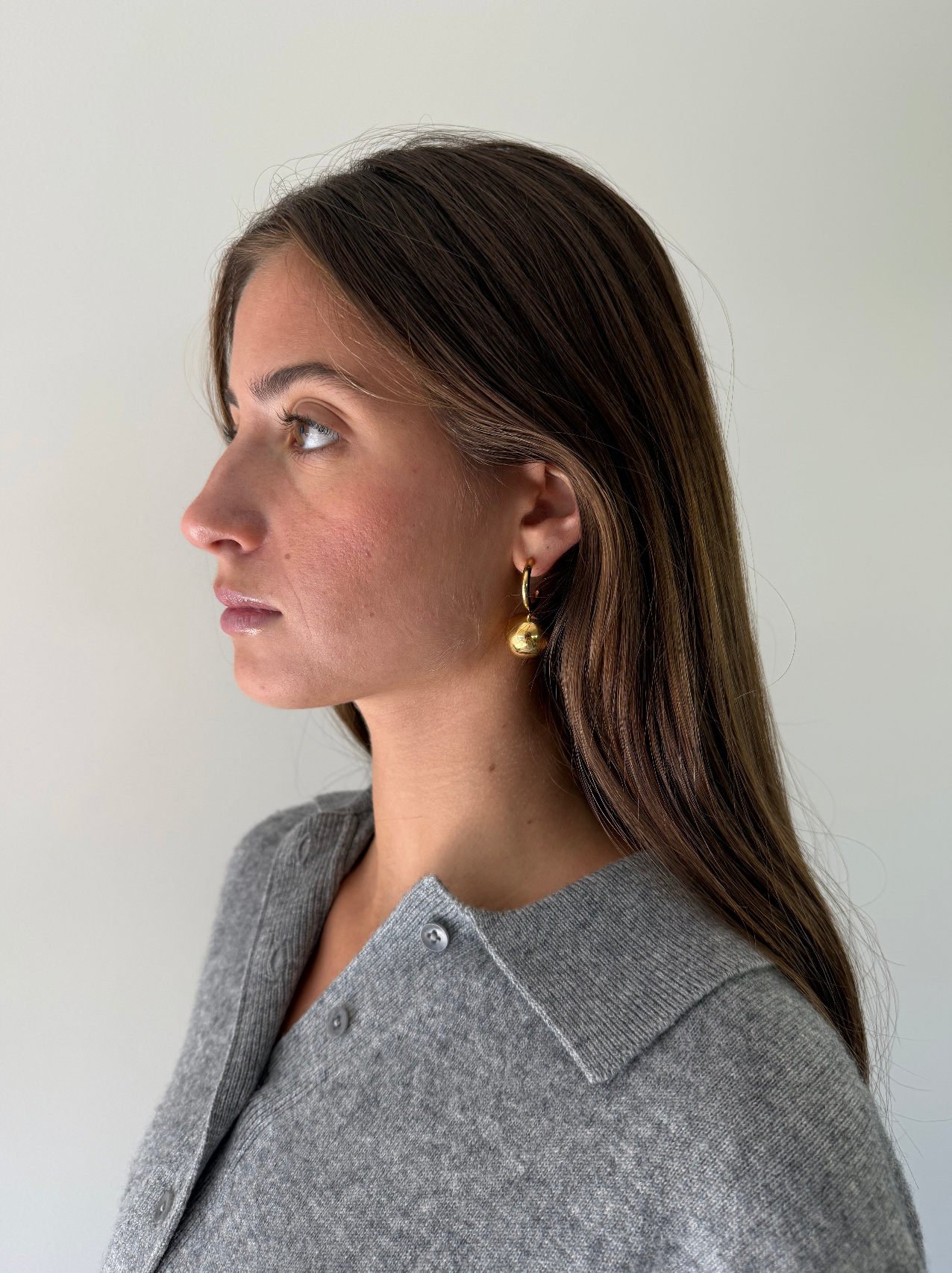 1975 Collection Large Sphere Earrings